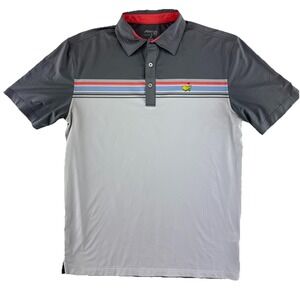 Masters Tech Golf Polo Shirt Mens Medium The Masters